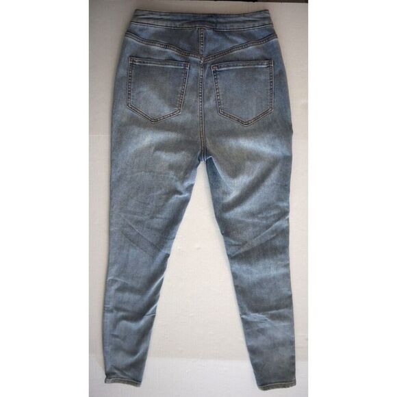 We The Free OB1036256 Women's Sz 25 Light Wash CRVY High Rise Denim Jeans - Picture 2 of 12